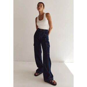 Dissh Brody indigo cargo jeans